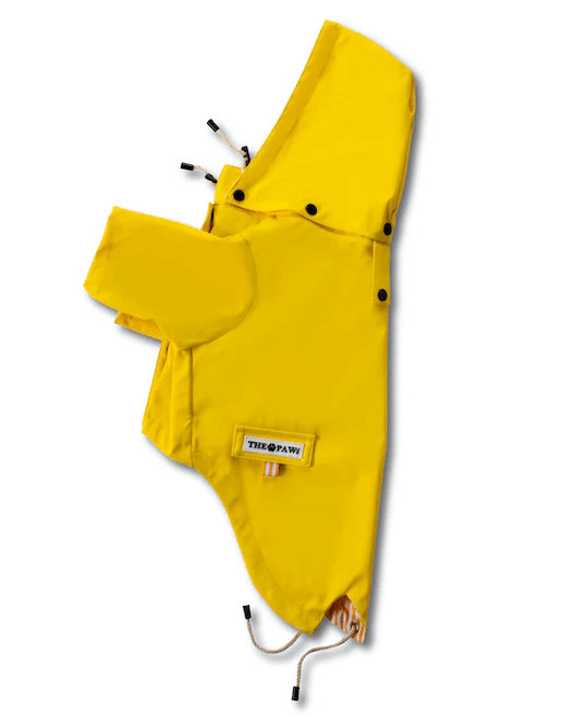 Sloane Waterproof Dog Rain Jacket (Lemon) – by The Paw Co.