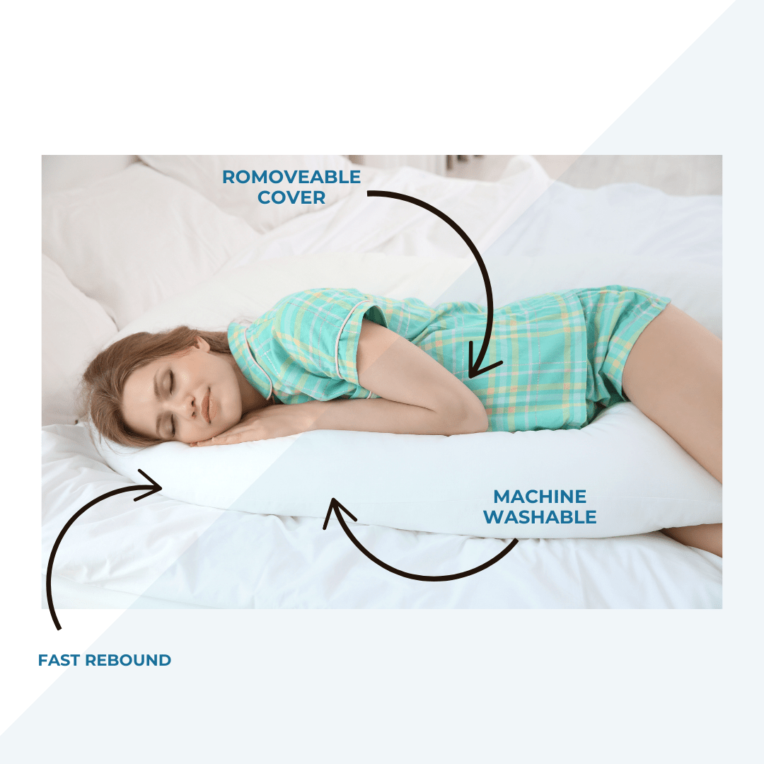 12 FT Maternity Pillow / Pregnancy Pillow - No Case