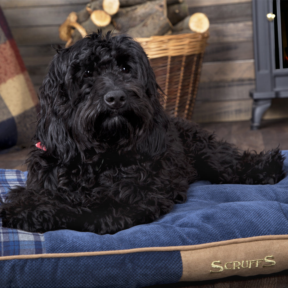 Highland Dog Mattress (in Blue, Red or Grey) by Scruffs