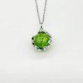Planet Murano Aroma Necklace - Aurum Verdant | Energy & Healing | Diffuse on the go
