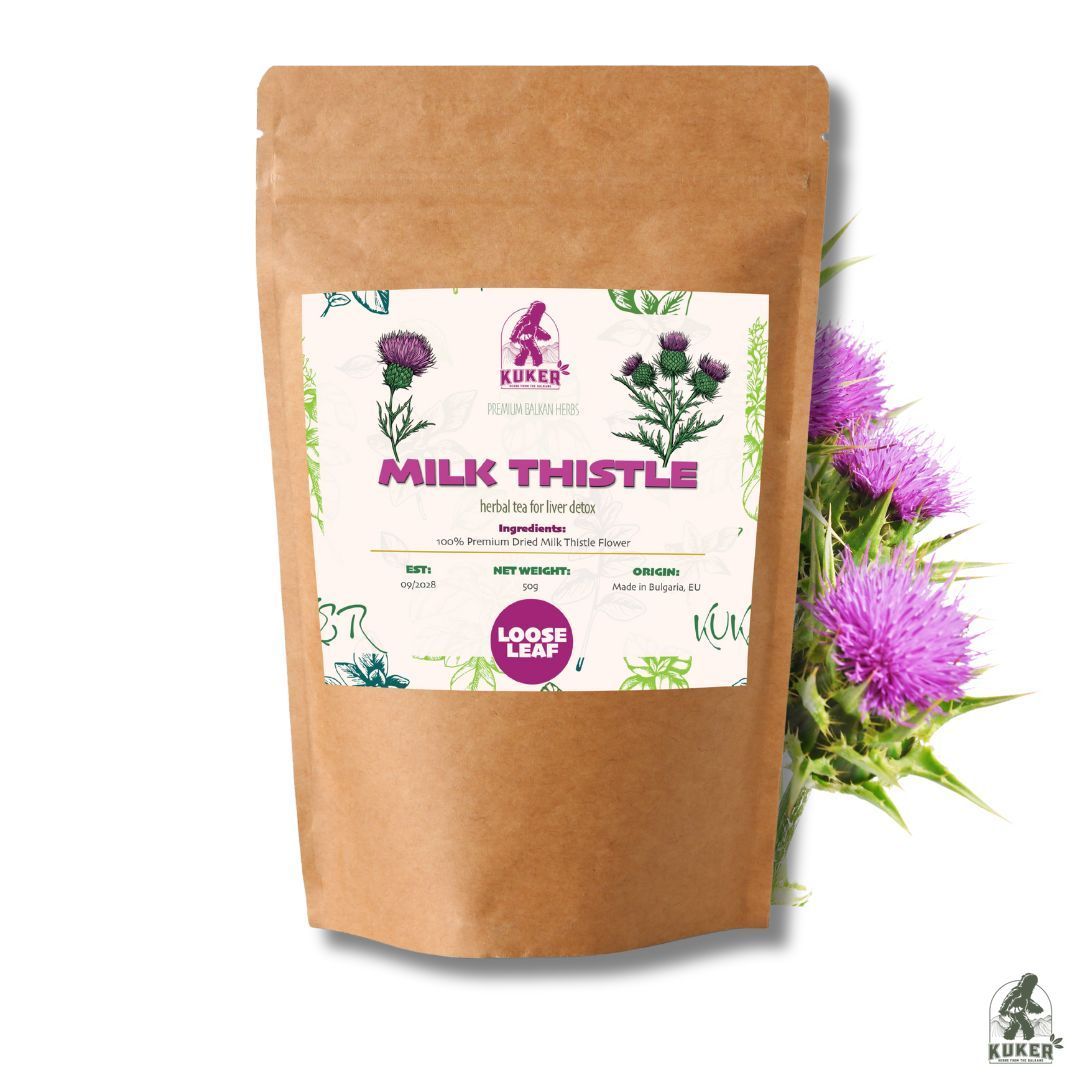 KUKER® Milk Thistle Tea 50g | Sylimarin Liver Tea