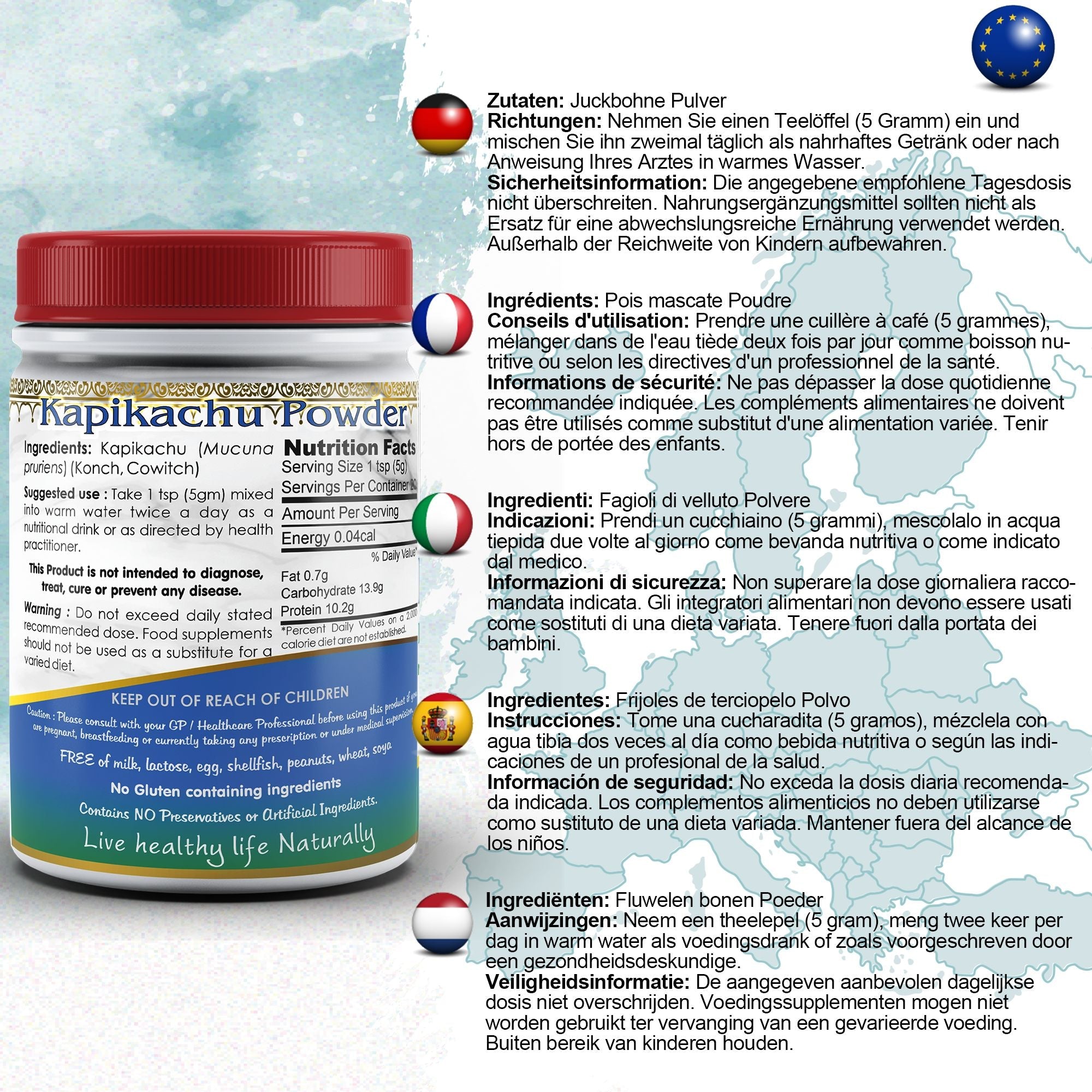 Mucuna Pruriens Powder