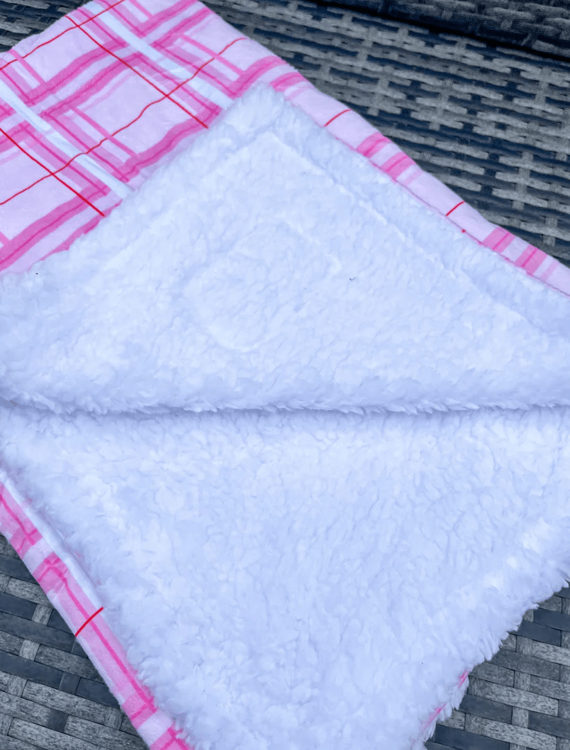 Oxford "Blush" Dog Blanket – by Flossie & Floof