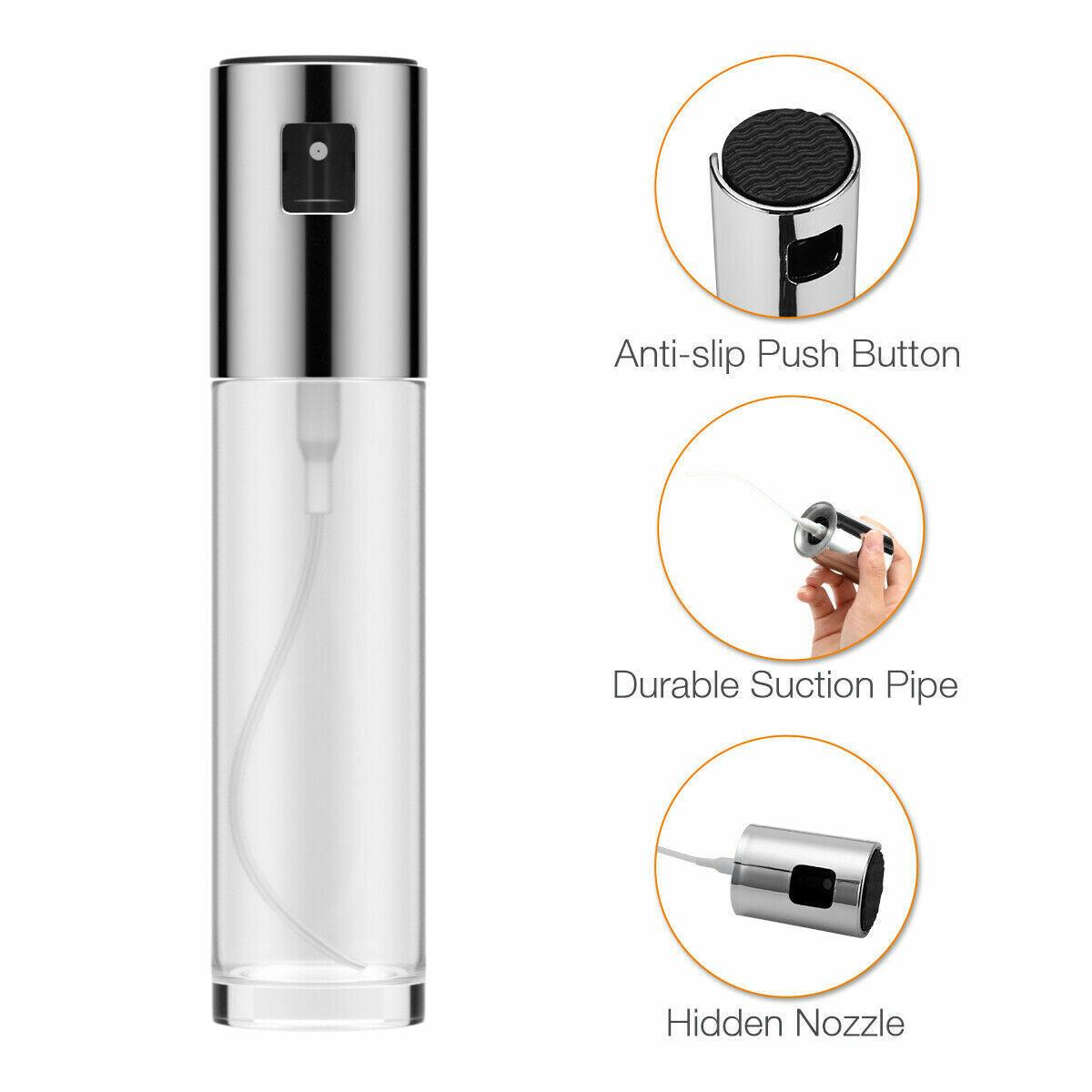 Precision Olive Oil Spray Bottle - Eco-Friendly Kitchen Essential!