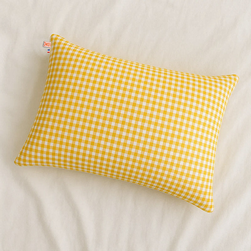 coussin gaze coton vichy papate bio enfant