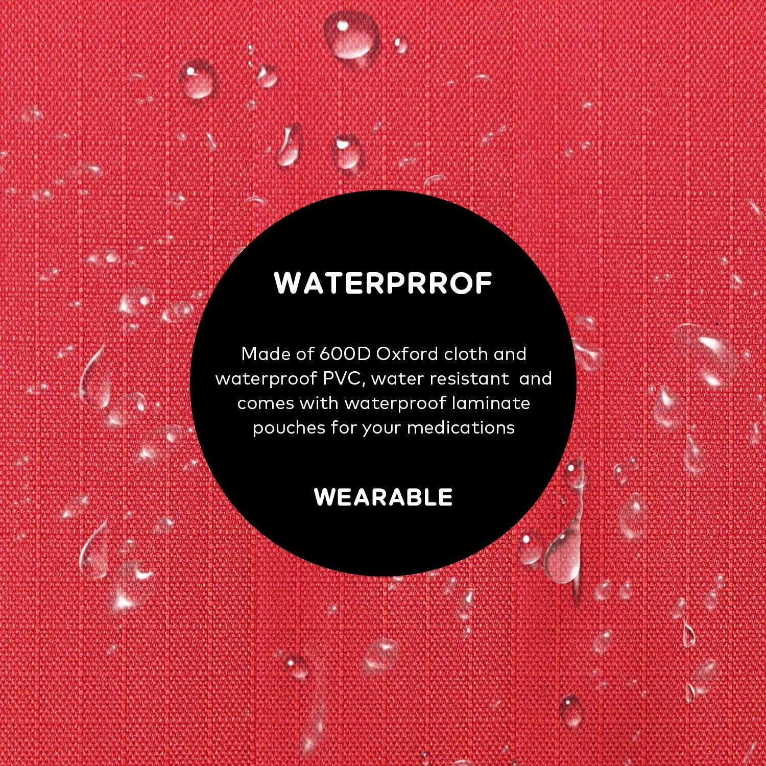 255 pcs First Aid Kit 4 Section Portable Trauma Bag Emergency Medical