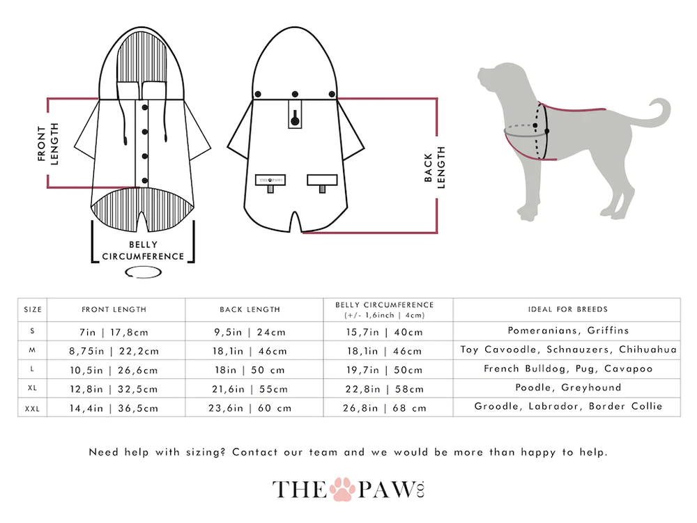 Sloane Waterproof Dog Rain Jacket (Lemon) – by The Paw Co.